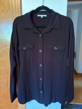 Search for Sanity Black Button-Up Shirt